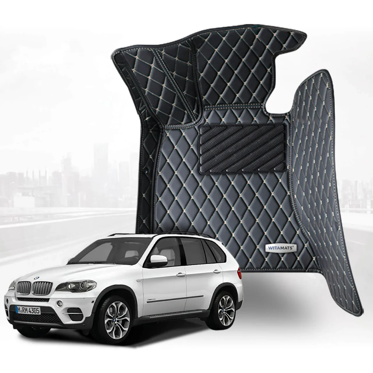 Custom Fit Floor Mats for 2007-2013 BMW X5 E70