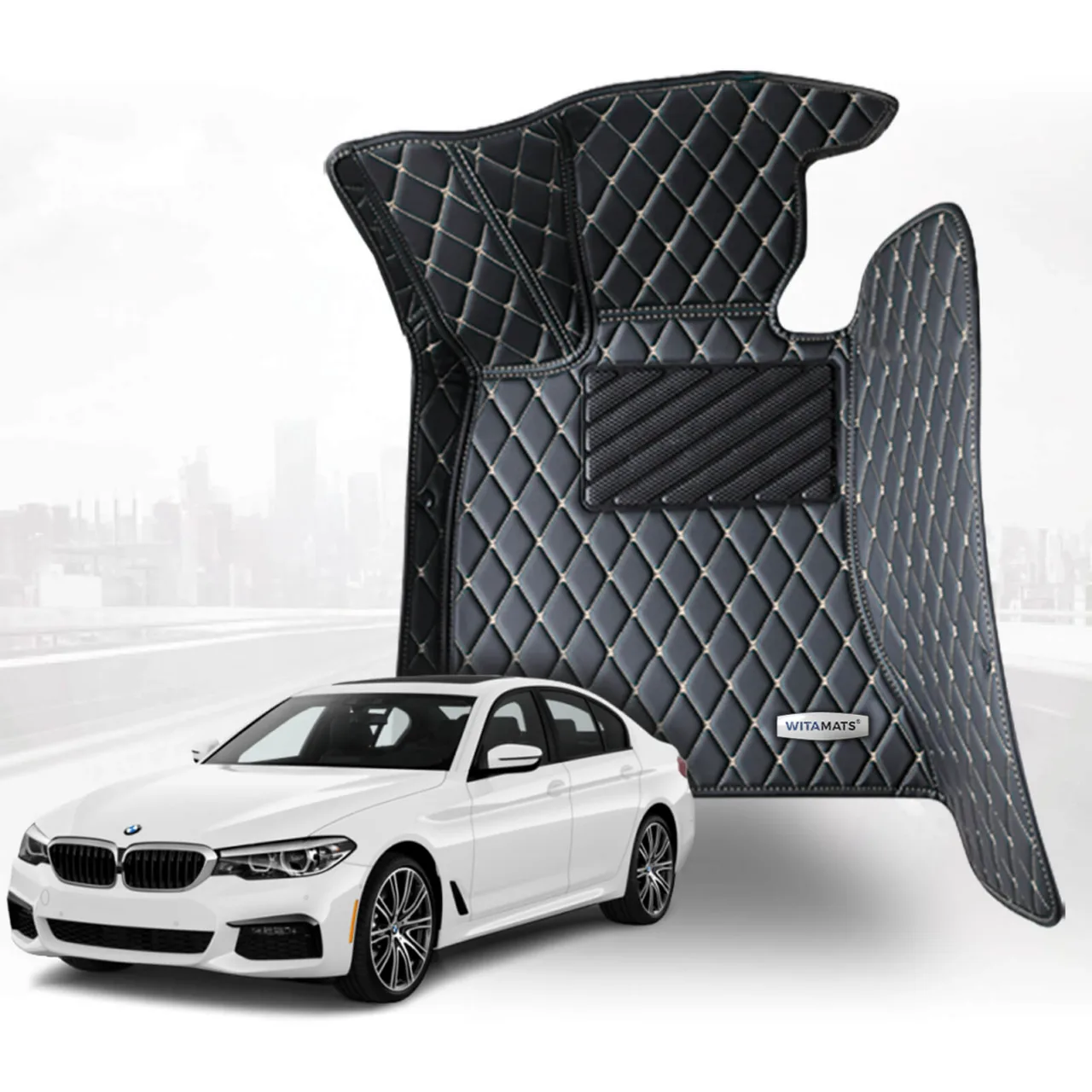 Custom Fit Floor Mats for 2017-2024 BMW 5 Series G30