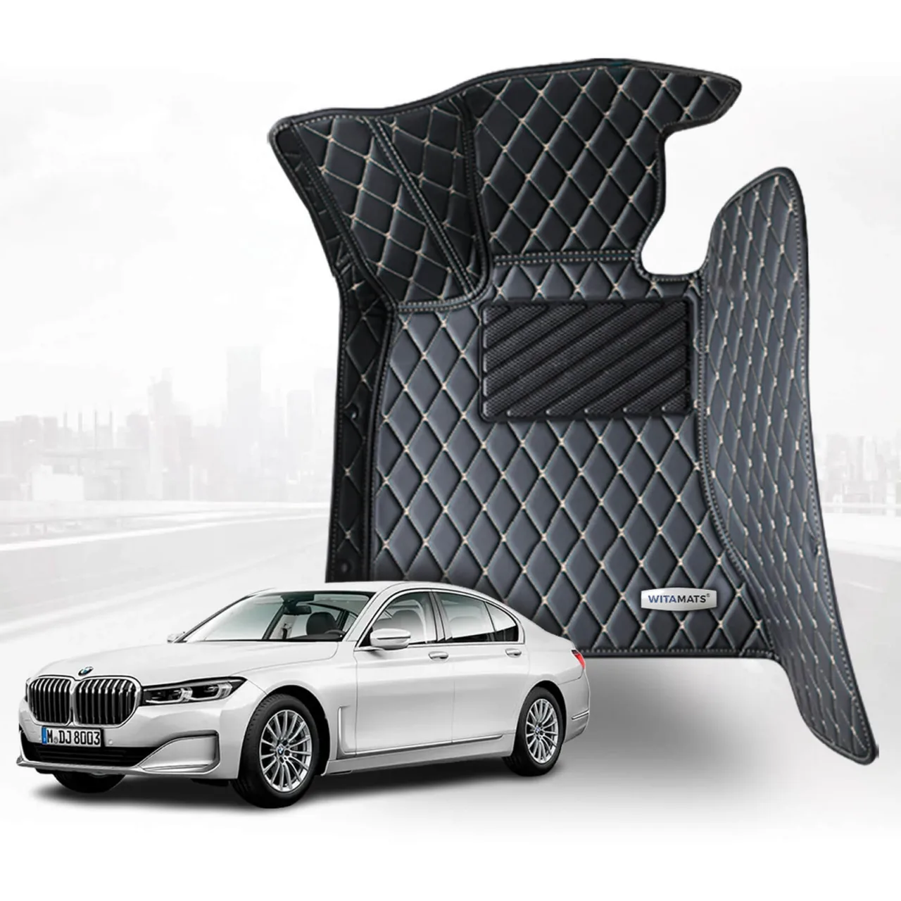 Custom Fit Floor Mats for 2016-2022 BMW 7 Series G11