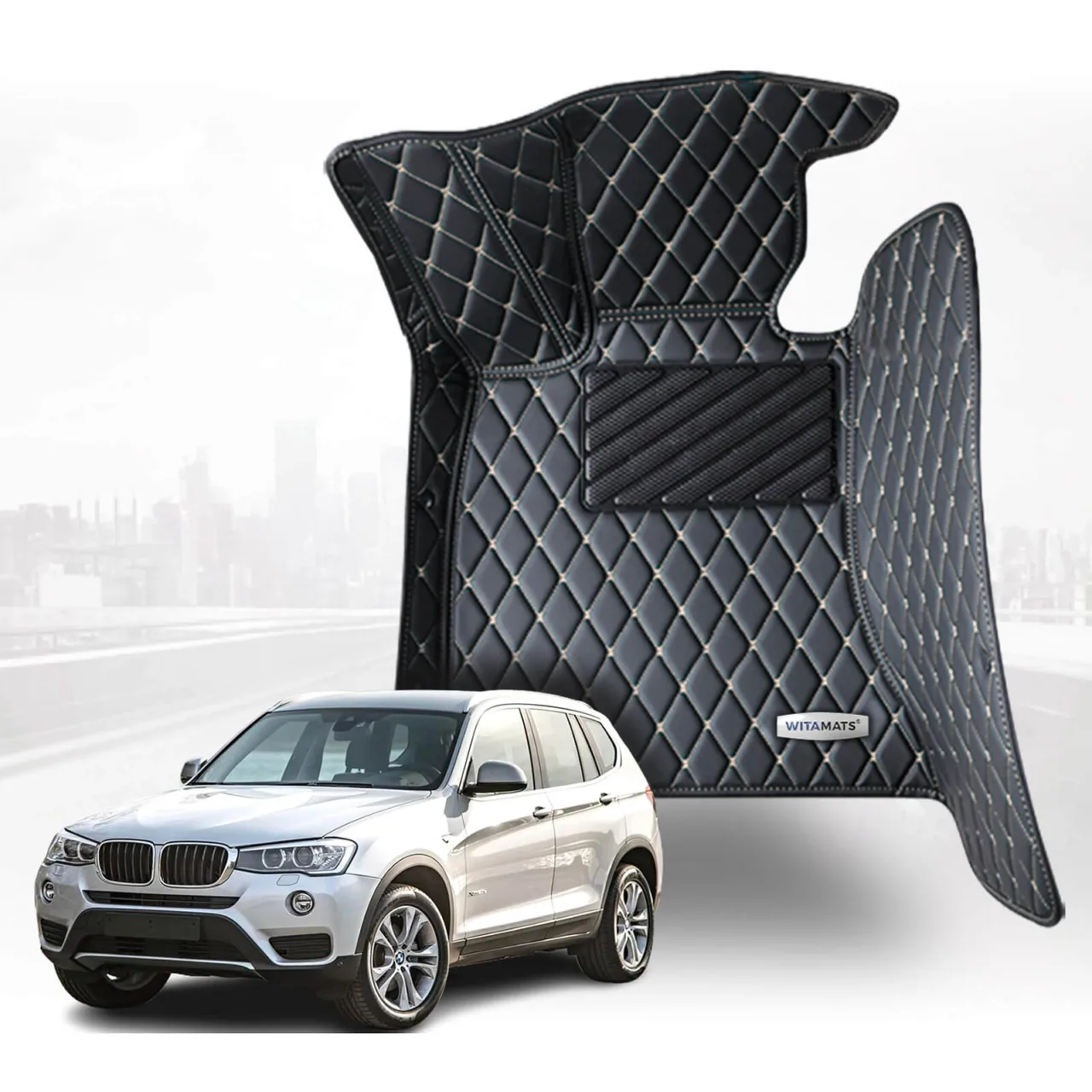 Custom Fit Floor Mats for 2011-2017 BMW X3 F25