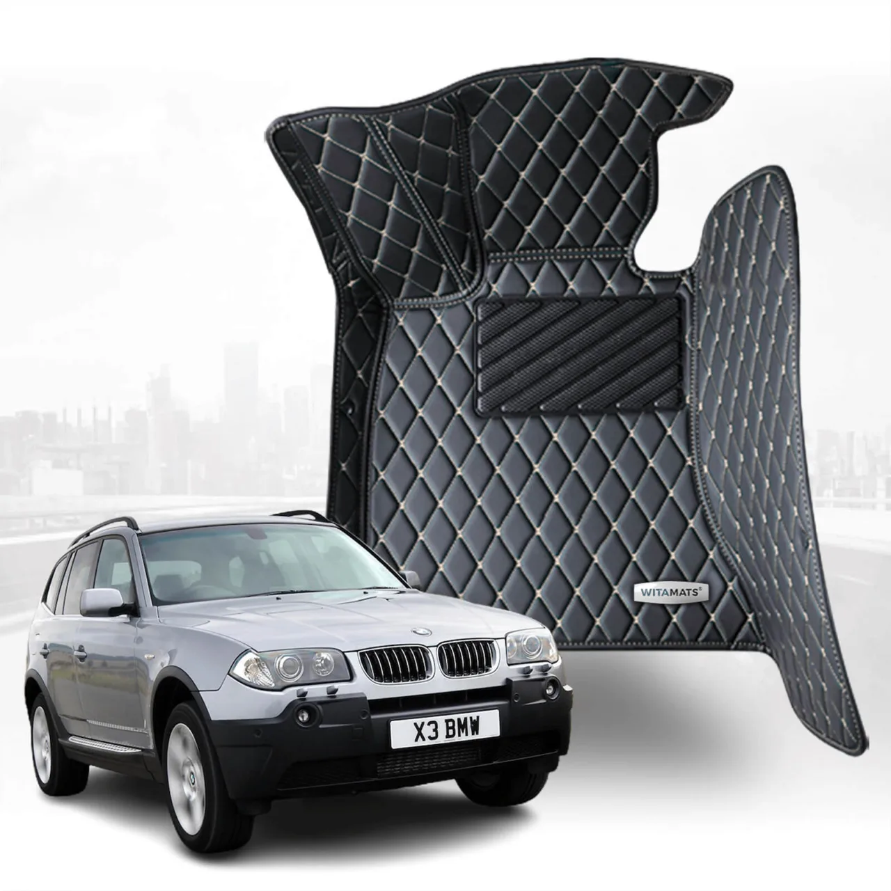 Custom Fit Floor Mats for 2004-2011 BMW X3 E83