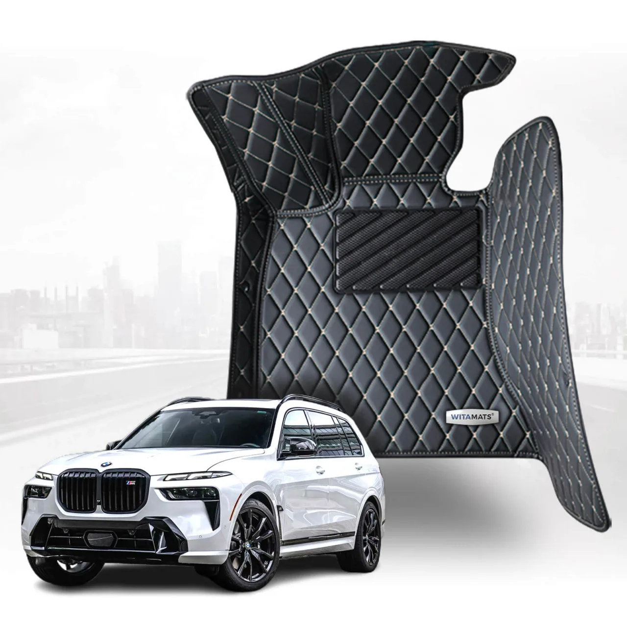 Custom Fit Floor Mats for 2019-2025 BMW X7 G07