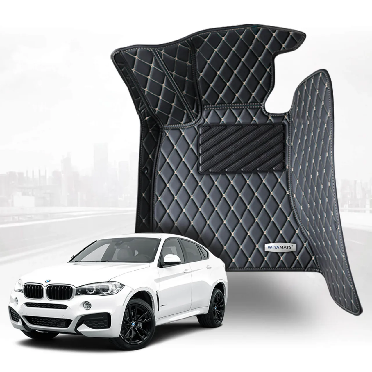 Custom Fit Floor Mats for 2015-2019 BMW X6 F16