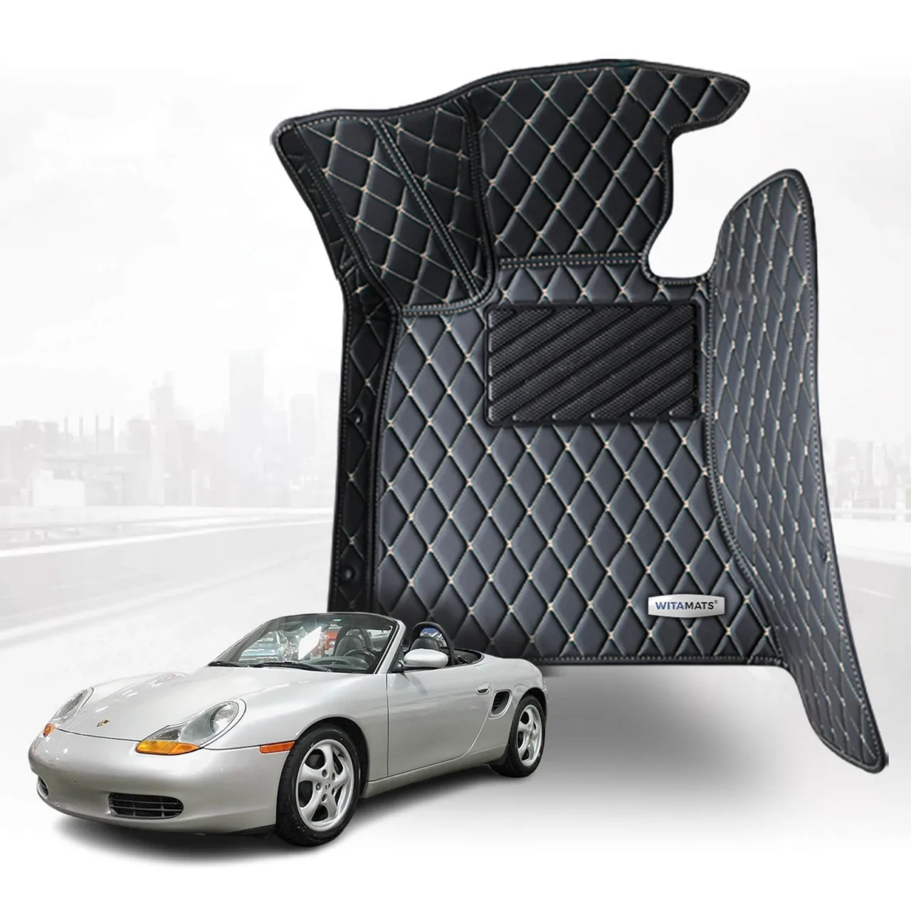 Custom Fit Floor Mats for 1996–2004 Porsche Boxster 986