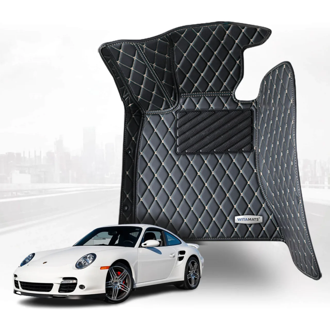 Custom Fit Floor Mats for 2005-2012 Porsche 911 997