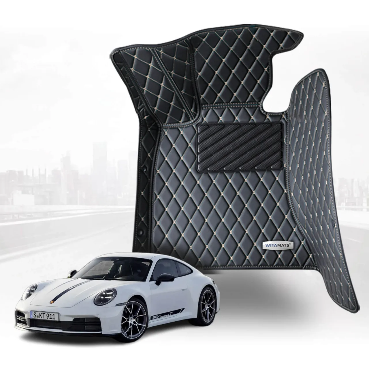 Custom Fit Floor Mats for 2019-2025 Porsche 911 992