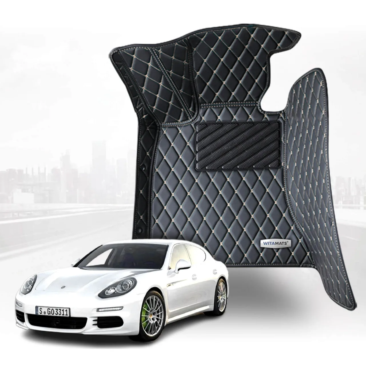 Custom Fit Floor Mats for 2009-2017 Porsche Panamera 970