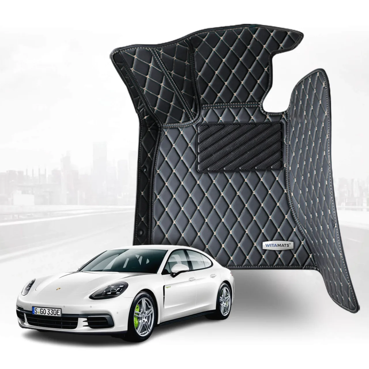 Custom Fit Floor Mats for 2017-2024 Porsche Panamera 971