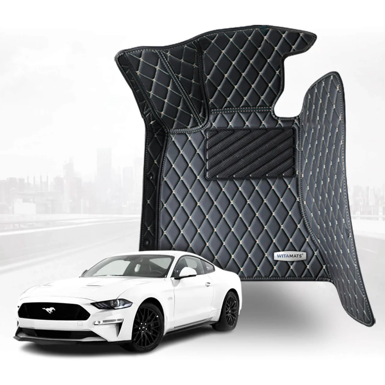 Custom Fit Floor Mats for 2015-2023 Ford Mustang S550